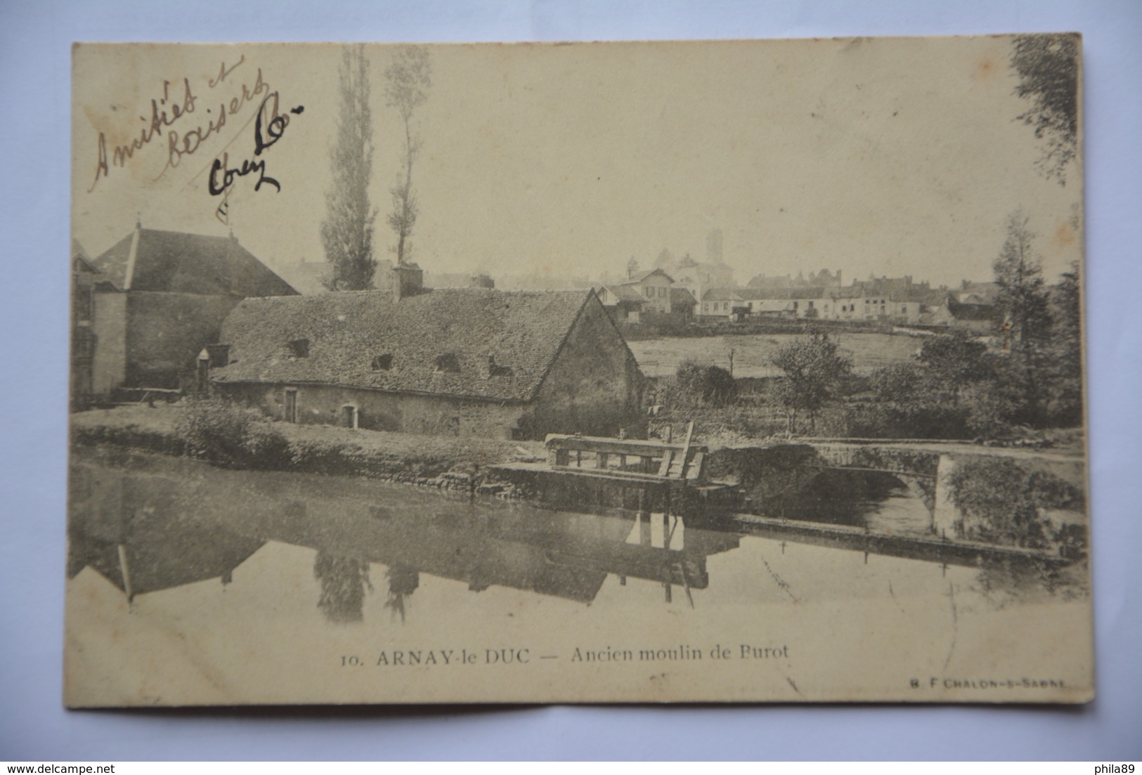 ARNAY-le-DUC-ancien Moulin De Burot - Arnay Le Duc