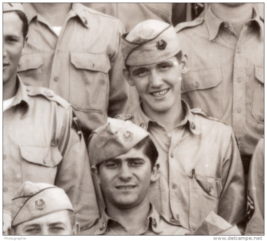 Massachusetts Garde Nationale Camp Edwards Artillerie Ancienne Photo Waid &amp; Slater 1948 - Guerre, Militaire