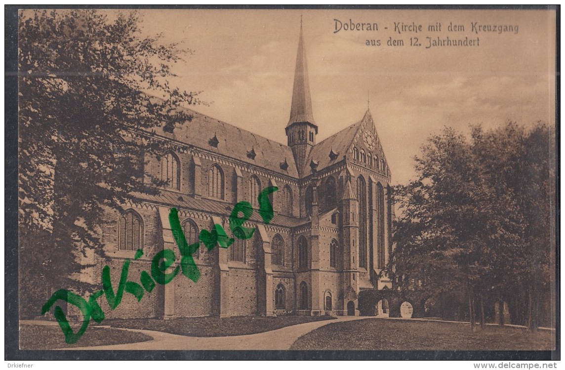 Bad Doberan, Kirche Mit Kreuzgang, Um 1915 - Bad Doberan