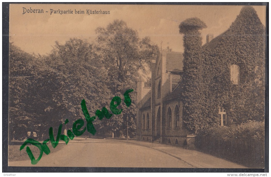 Bad Doberan, Parkpartie Beim Küsterhaus, Um 1915 - Bad Doberan