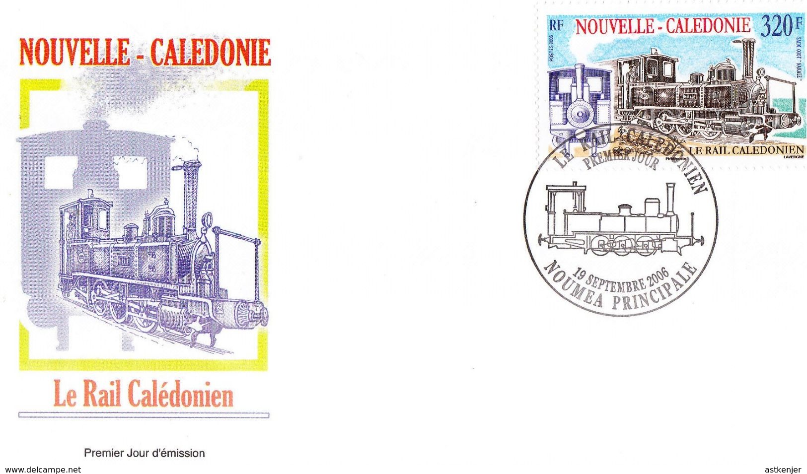 NOUVELLE CALEDONIE - FDC De 2006 N° 987 - Storia Postale