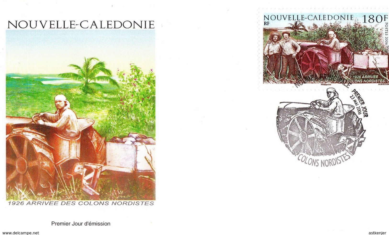 NOUVELLE CALEDONIE - FDC De 2006 N° 975 - Lettres & Documents