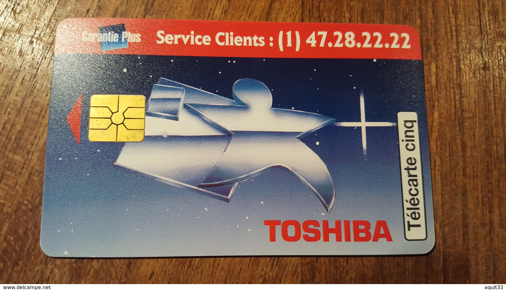 TELECARTE 5 UNITES GN213 01/96 GEM TOSHIBA - 5 Unidades