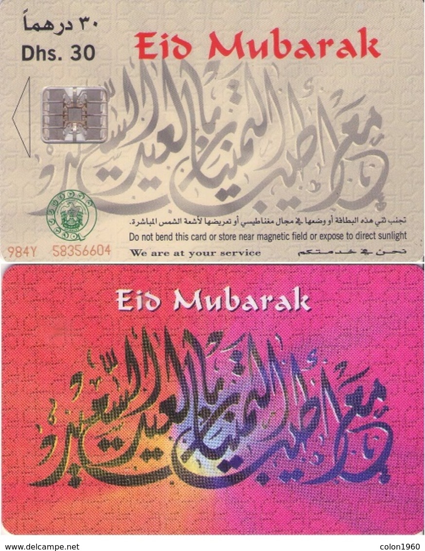 TARJETA TELEFONICA DE EMIRATOS ARABES UNIDOS. CHIP. (079). - Emiratos Arábes Unidos