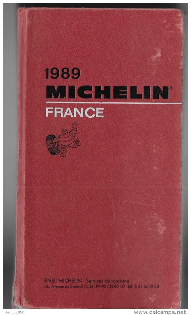 Guide MICHELIN  1989 - Michelin (guides)