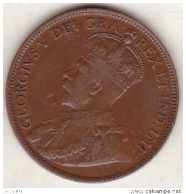 Canada . 1 Cent 1915  . George V . Cuivre - Canada