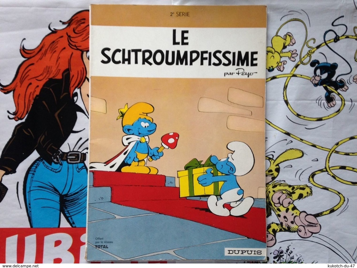 BD Les Schtroumphs - Le Schtroumpfissime - Peyo - Publicité (1972) - Schtroumpfs, Les