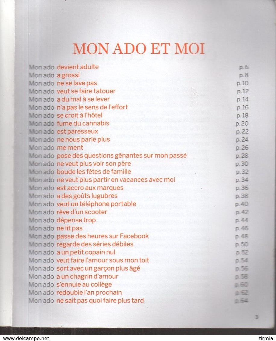 Mon Ado Et Moi - Le Petit Guide Anticrise - Psychologies - Livres Dédicacés