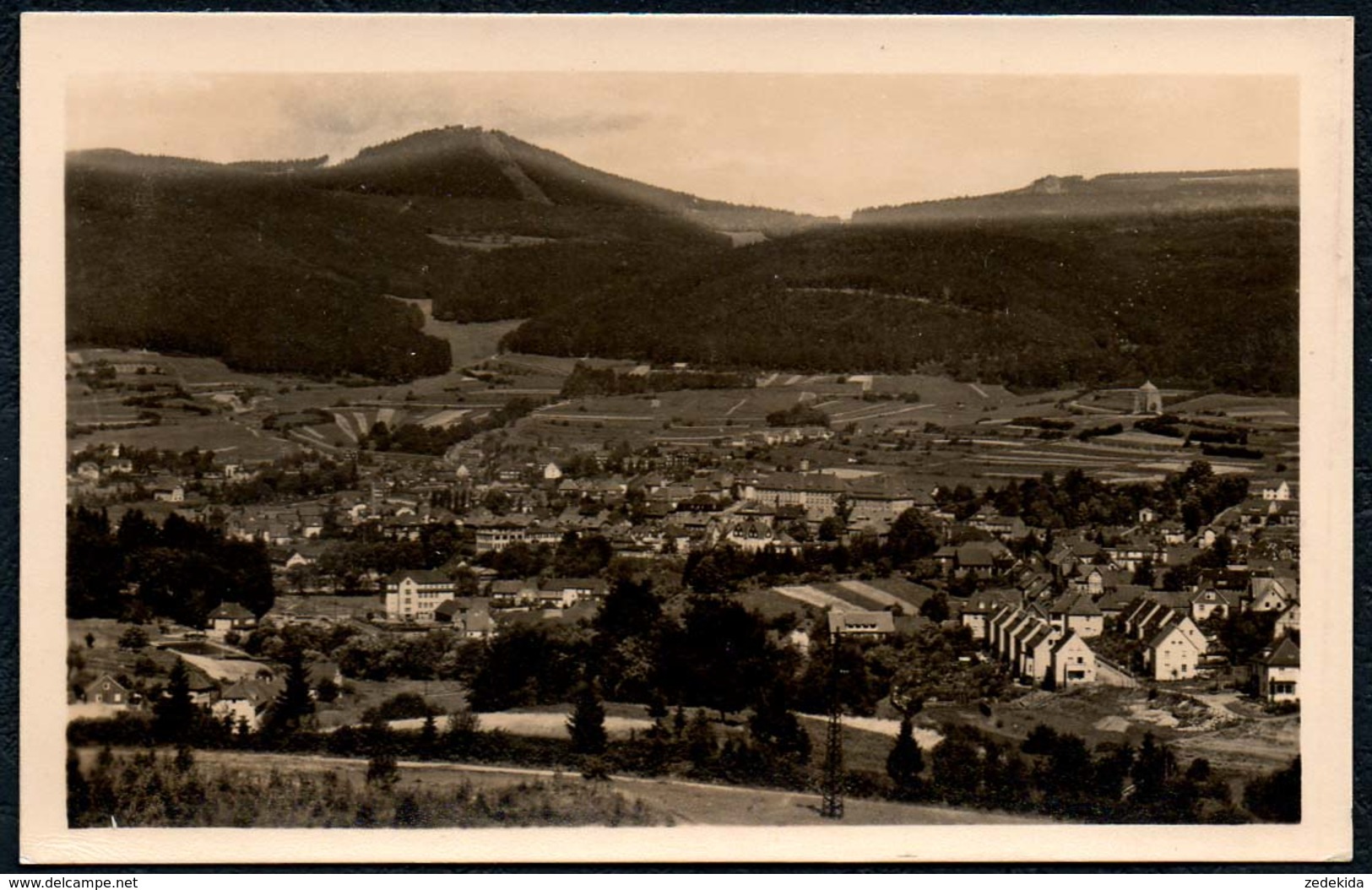 B0850 - Zella Mehlis - Blick Zum  Ruppberg - Straub & Fischer TOP - Zella-Mehlis