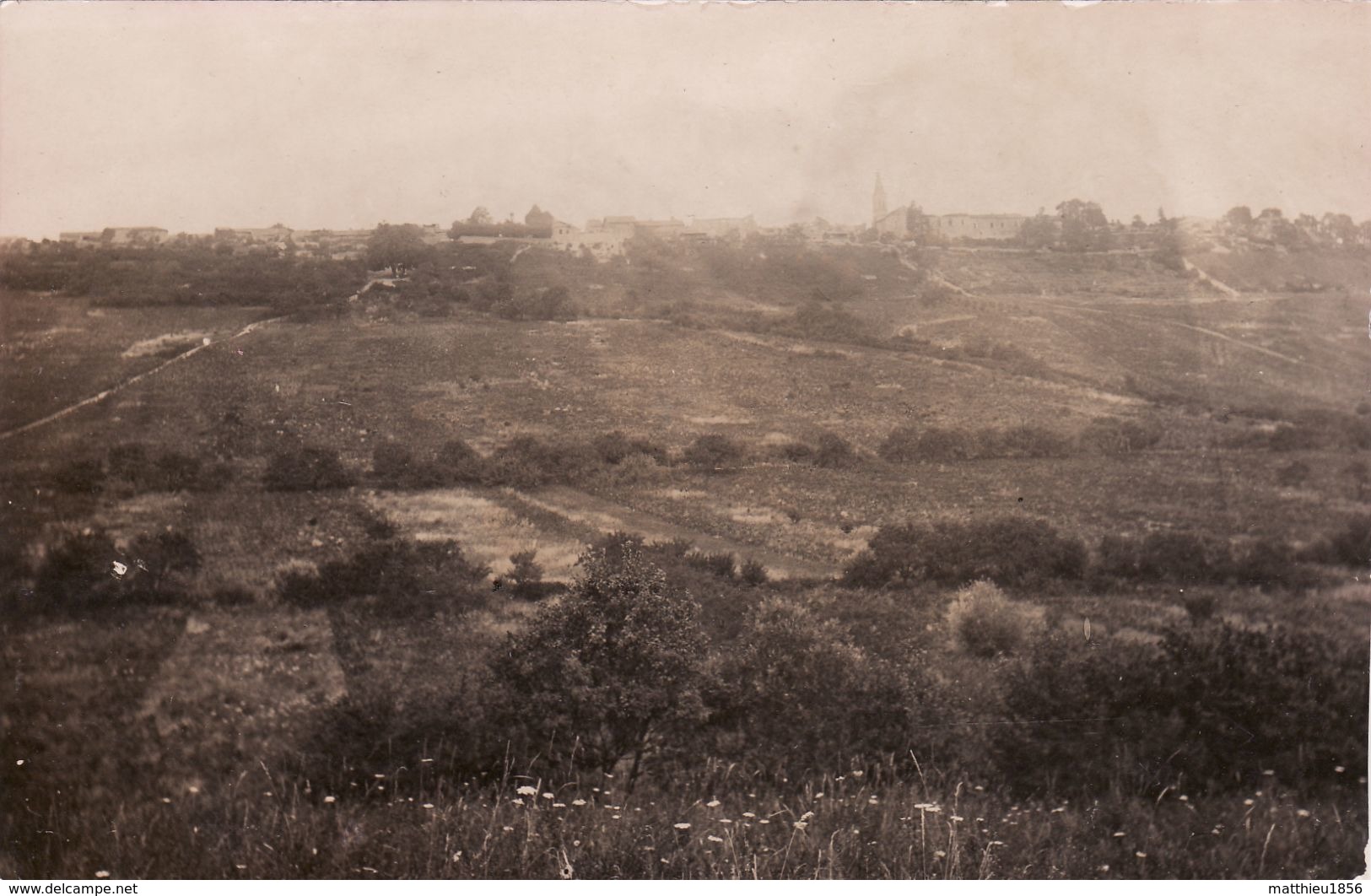 CP Photo 14-18 HATTONCHATEL (Vigneulles-lès-Hattonchâtel) - Une Vue (A187, Ww1, Wk 1) - Vigneulles Les Hattonchatel