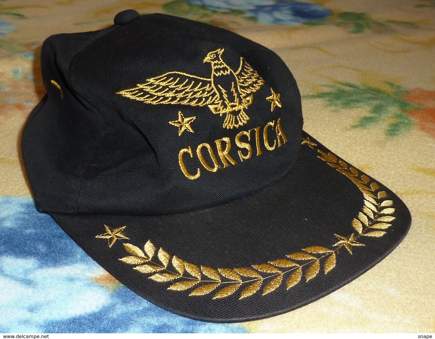 BERRETTO CAPPELLO CORSICA SOUVENIR STILE MILITARE - USATO ANNI 90 - Headpieces, Headdresses