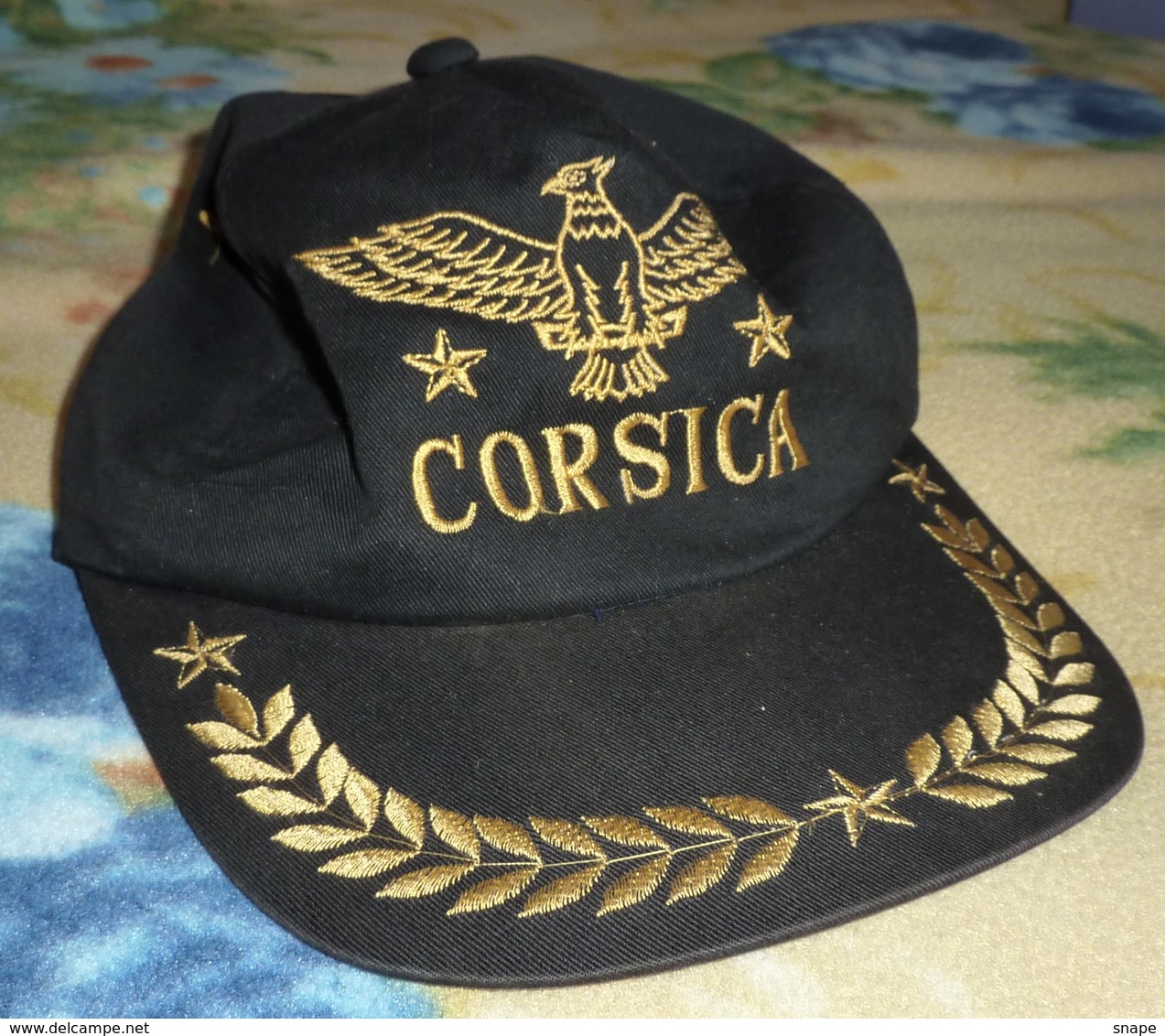 BERRETTO CAPPELLO CORSICA SOUVENIR STILE MILITARE - USATO ANNI 90 - Headpieces, Headdresses