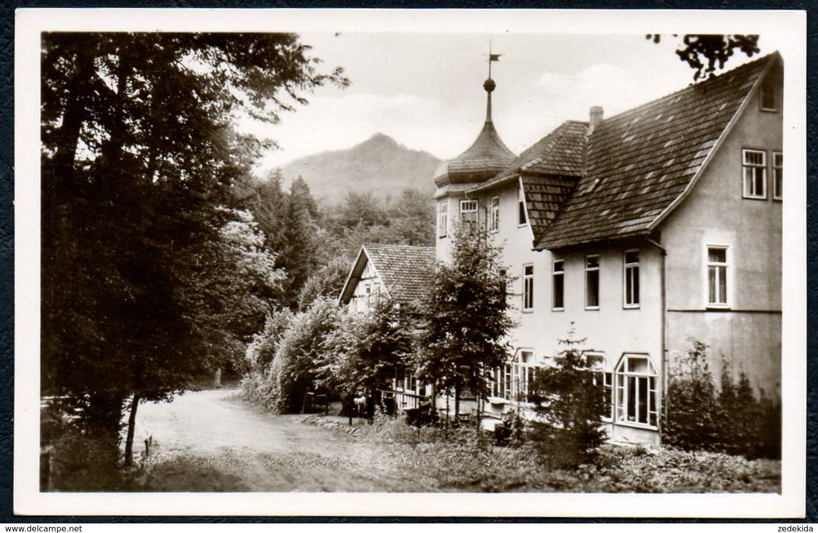 B0862 - Römhild - Hotel Waldhaus - Zwischen Den Gleichbergen - Straub & Fischer - DDR 1958 TOP - Hildburghausen