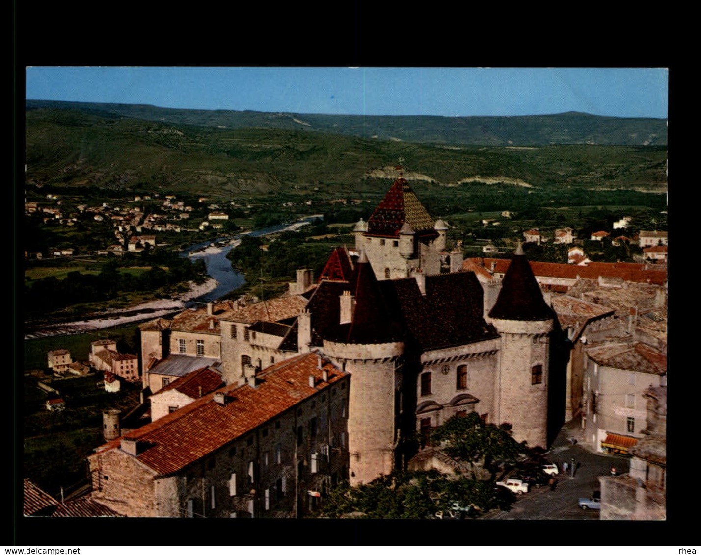 07 - AUBENAS - Chateau - Vue Aérienne - Aubenas