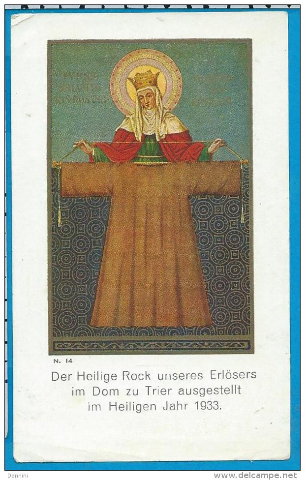 Holycard   Der Heilige Rock   Trier - Images Religieuses