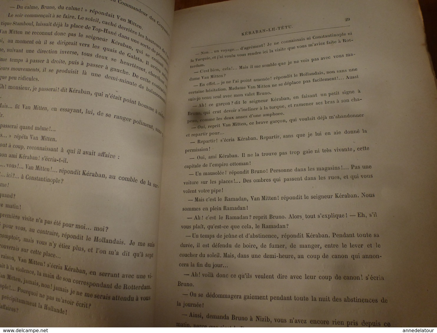 1883 KÉRABAN-LE-TÉTU par Jules Verne,       J. HETZEL , éditeur