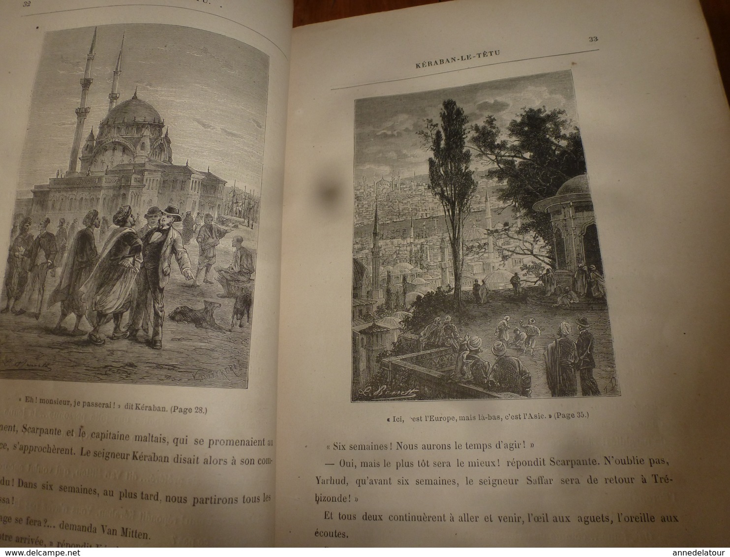 1883 KÉRABAN-LE-TÉTU par Jules Verne,       J. HETZEL , éditeur