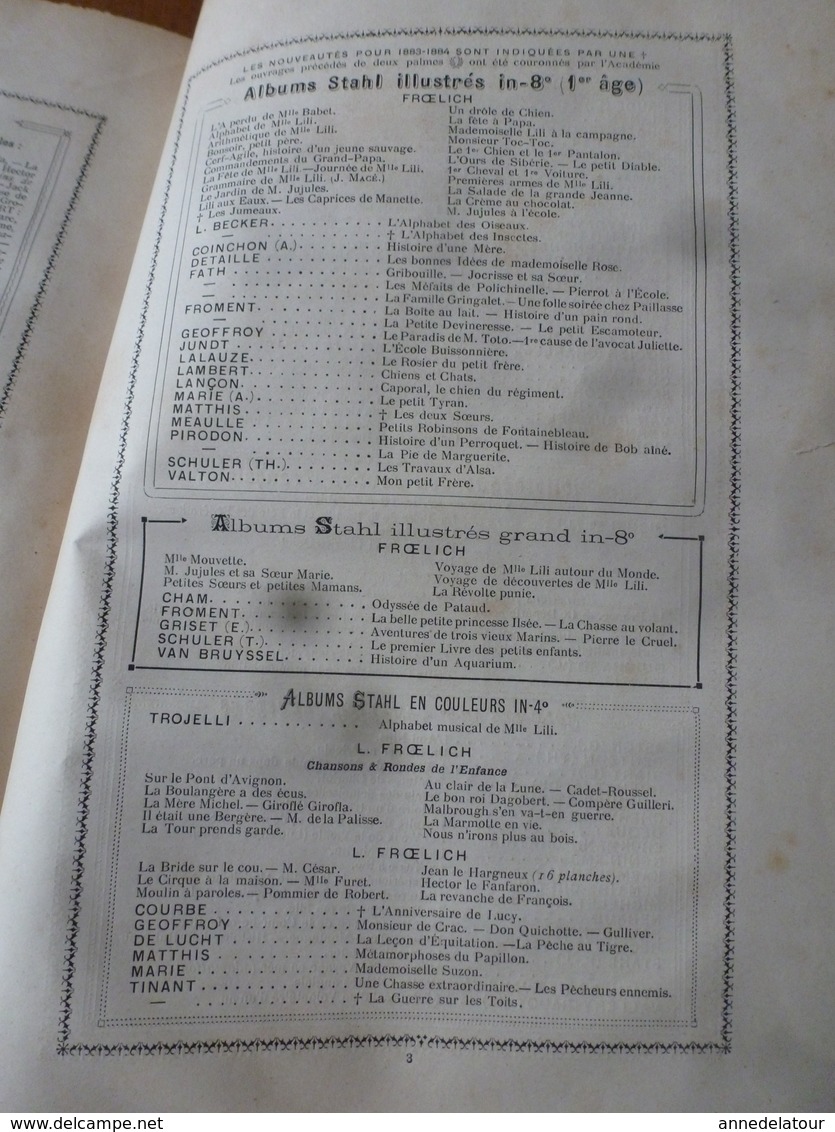 1883 KÉRABAN-LE-TÉTU par Jules Verne,       J. HETZEL , éditeur