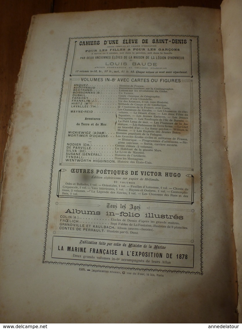 1883 KÉRABAN-LE-TÉTU par Jules Verne,       J. HETZEL , éditeur