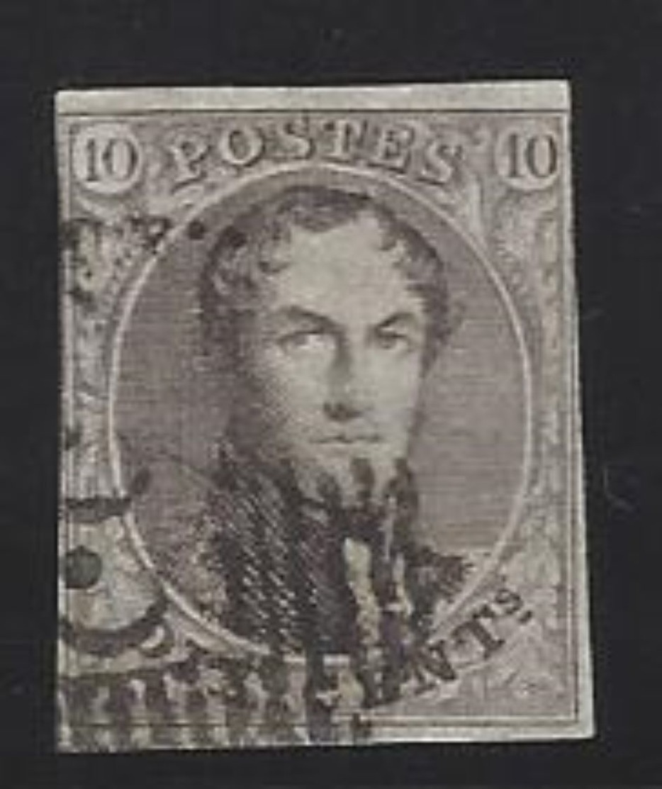 Nr 10 Gestempeld - 1858-1862 Médaillons (9/12)