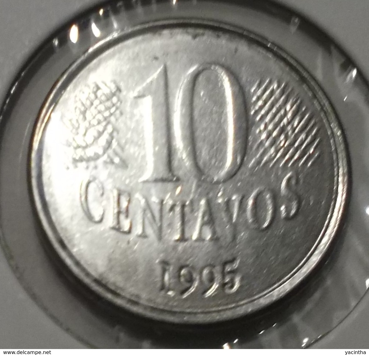 @Y@  Brazilie  10 Centavos    1995  (3508) - Brésil