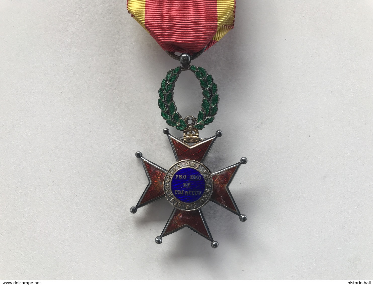 Medaille Ordre De Saint Gregoire Avec Rosette - Before 1871