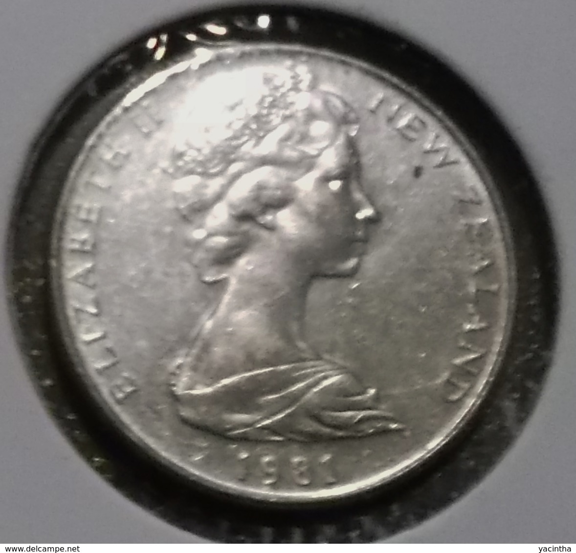 @Y@    New Zeeland   5 Cent  1981     (3221) - Nuova Zelanda