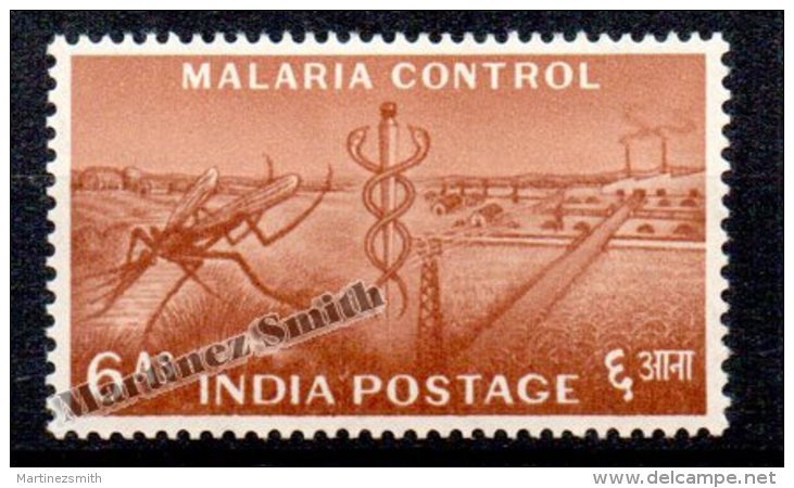 Inde - India 1955 Yvert 67, Malaria Control - MNH - Neufs