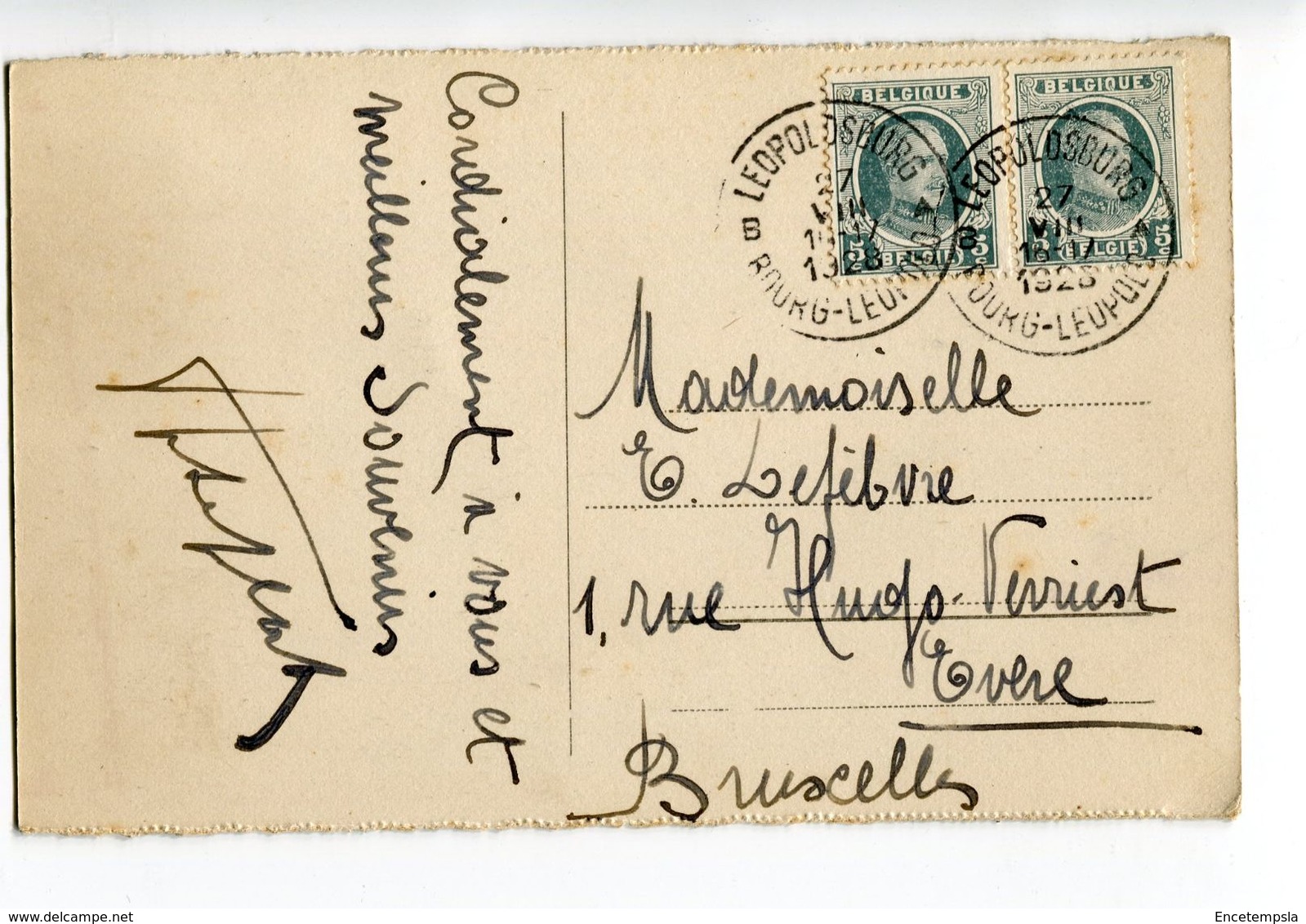 CPA - Carte Postale  - Belgique - Bourg Léopold - Pavillon - 1928 (CP129) - Ham