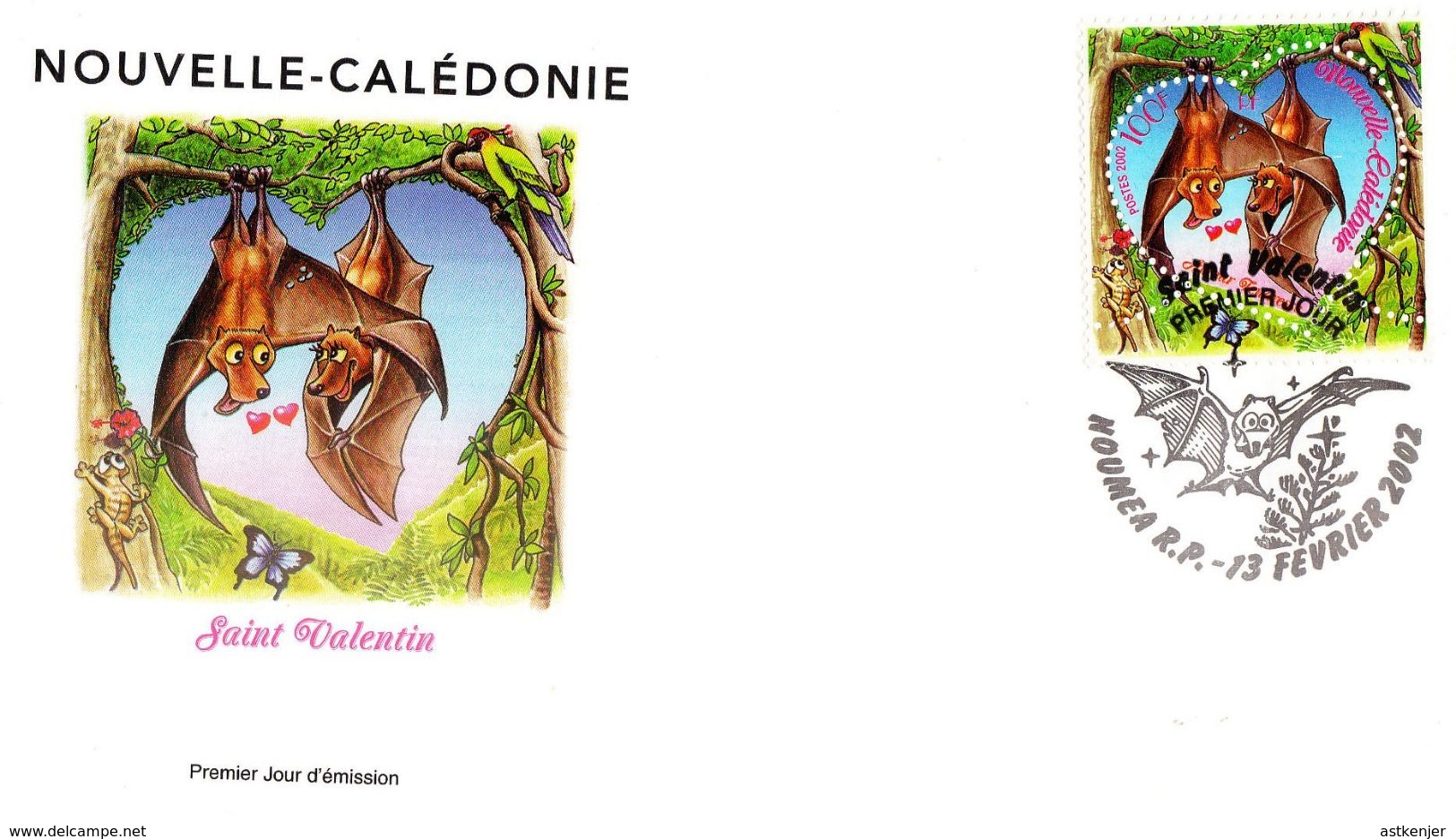 NOUVELLE CALEDONIE - FDC De 2002 N° 864 - Storia Postale
