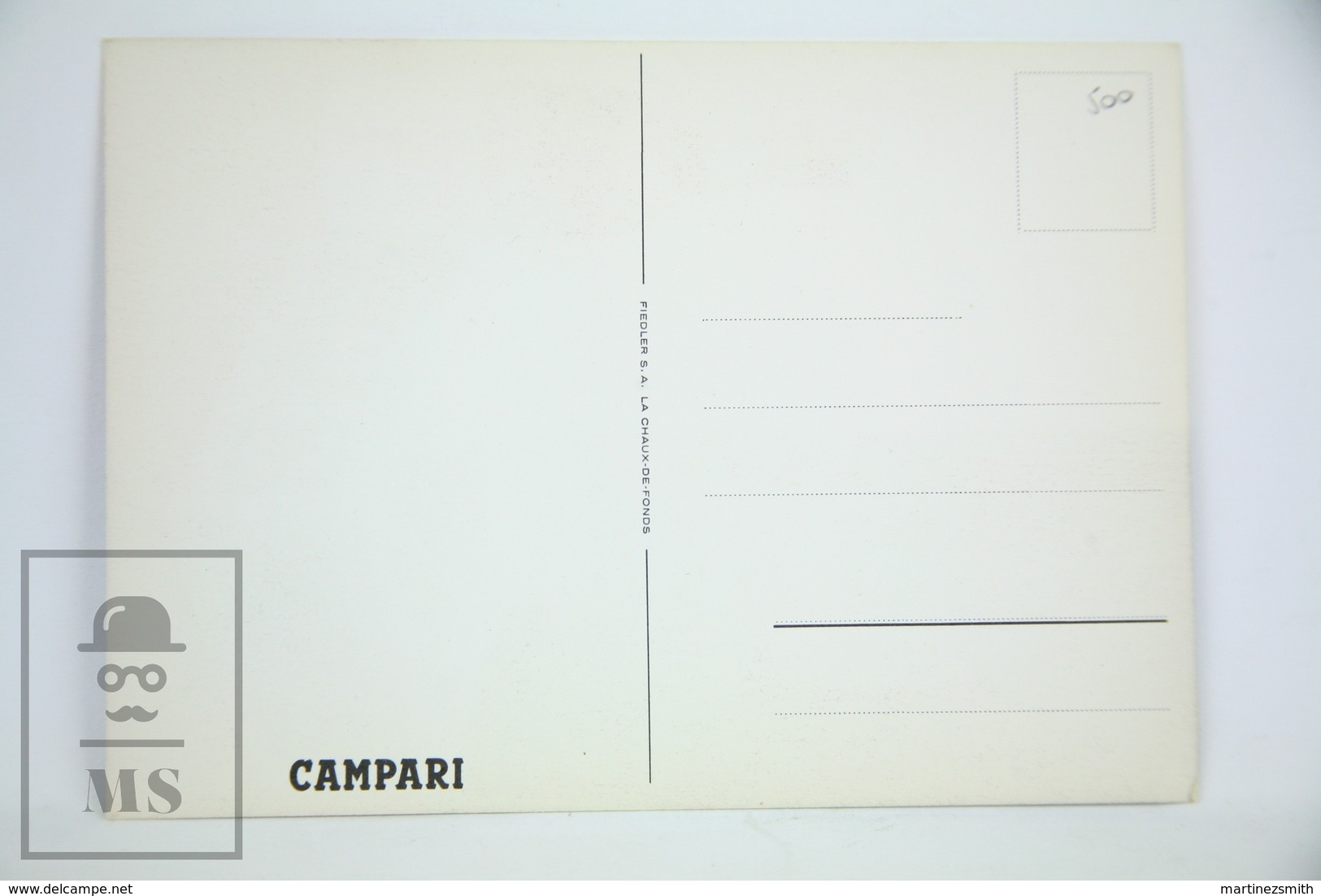 Vintage Advertising Postcard Campari - Otros & Sin Clasificación