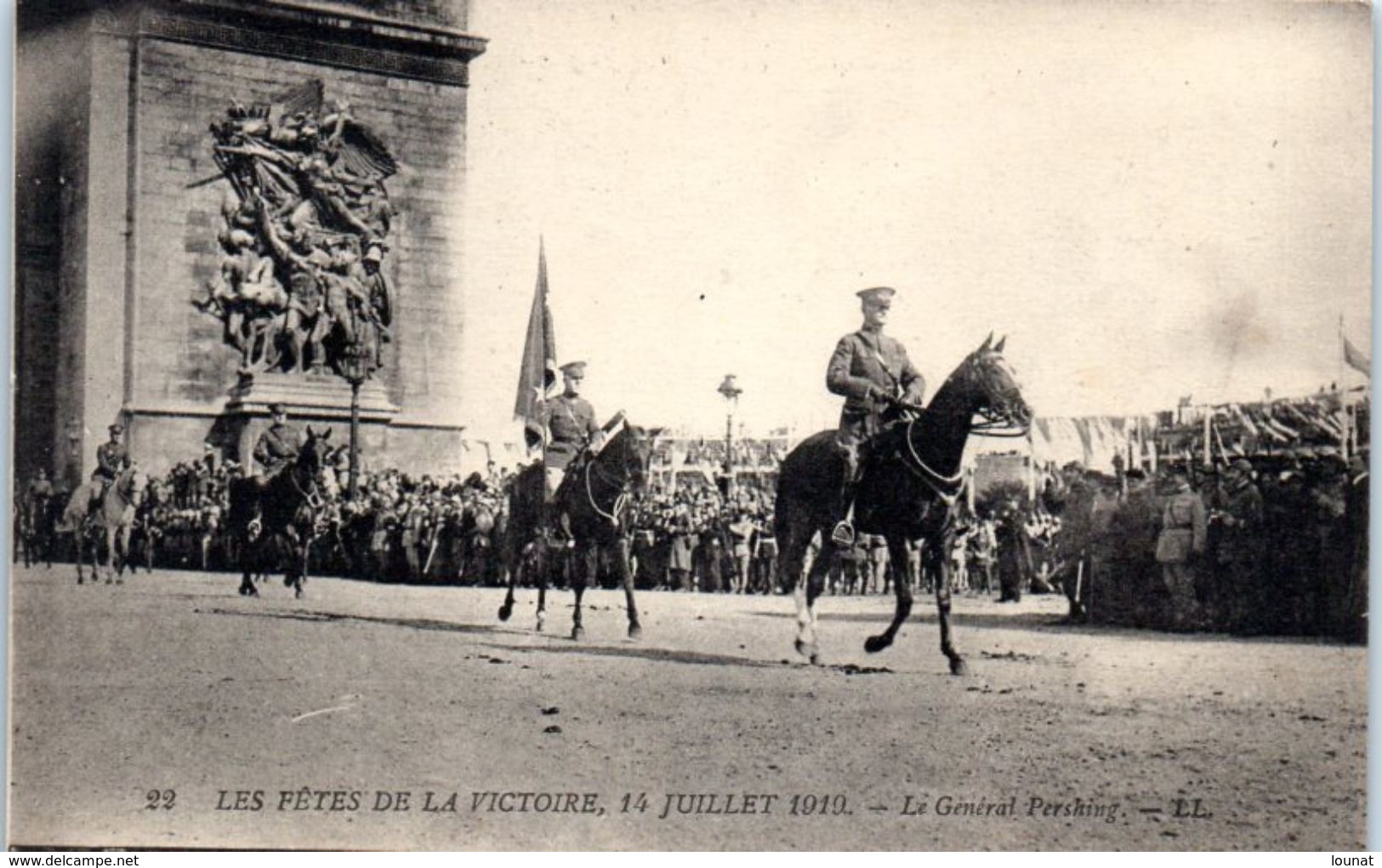 Evenement - Les Fêtes De La Victoire , 14 Juillet 1919 - Le Général Persaing - Manifestazioni