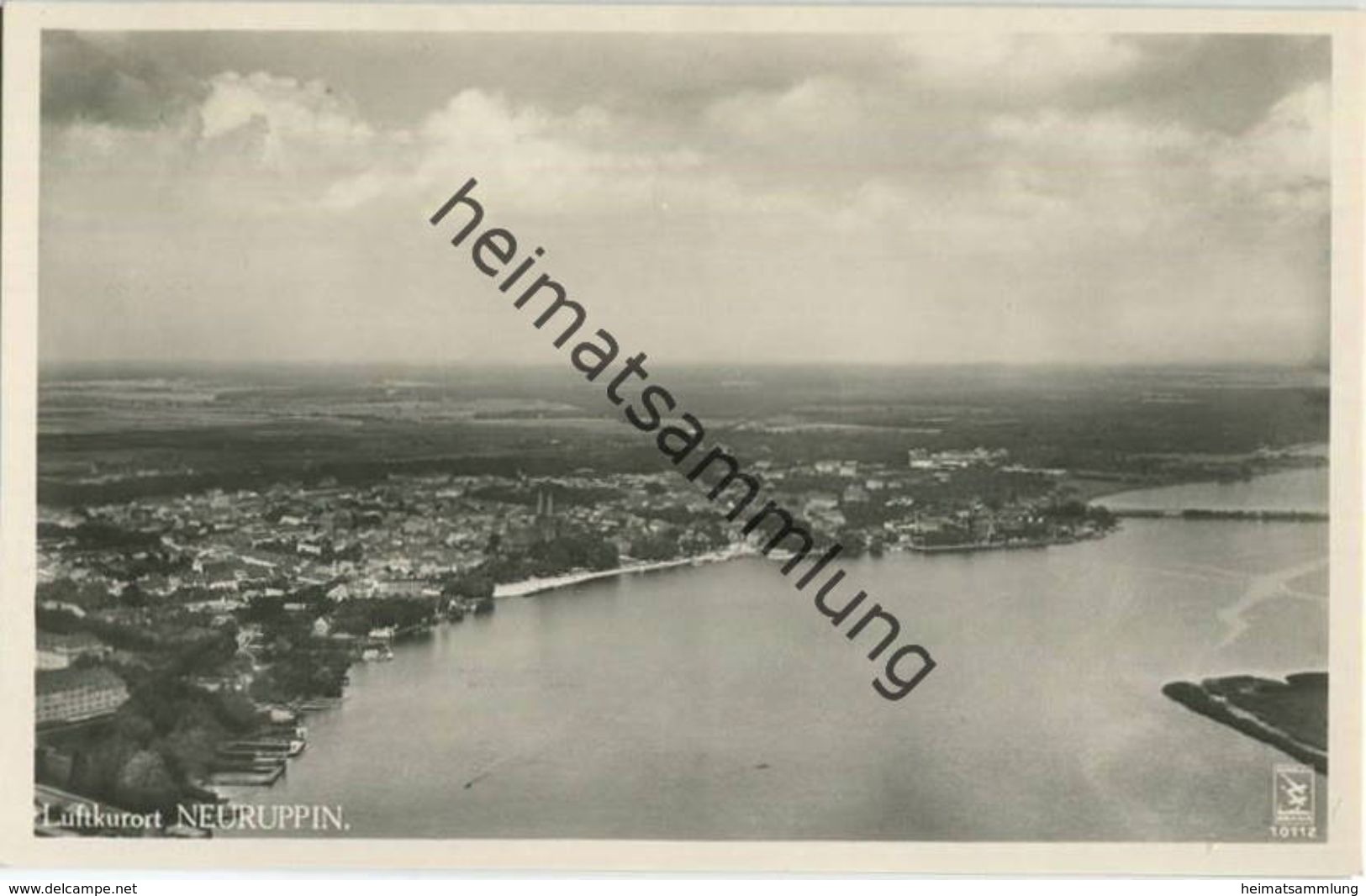 Neuruppin - Fliegeraufnahme Aus 250m Höhe - Foto-AK 30er Jahre - Verlag Klinke & Co. Berlin - Neuruppin