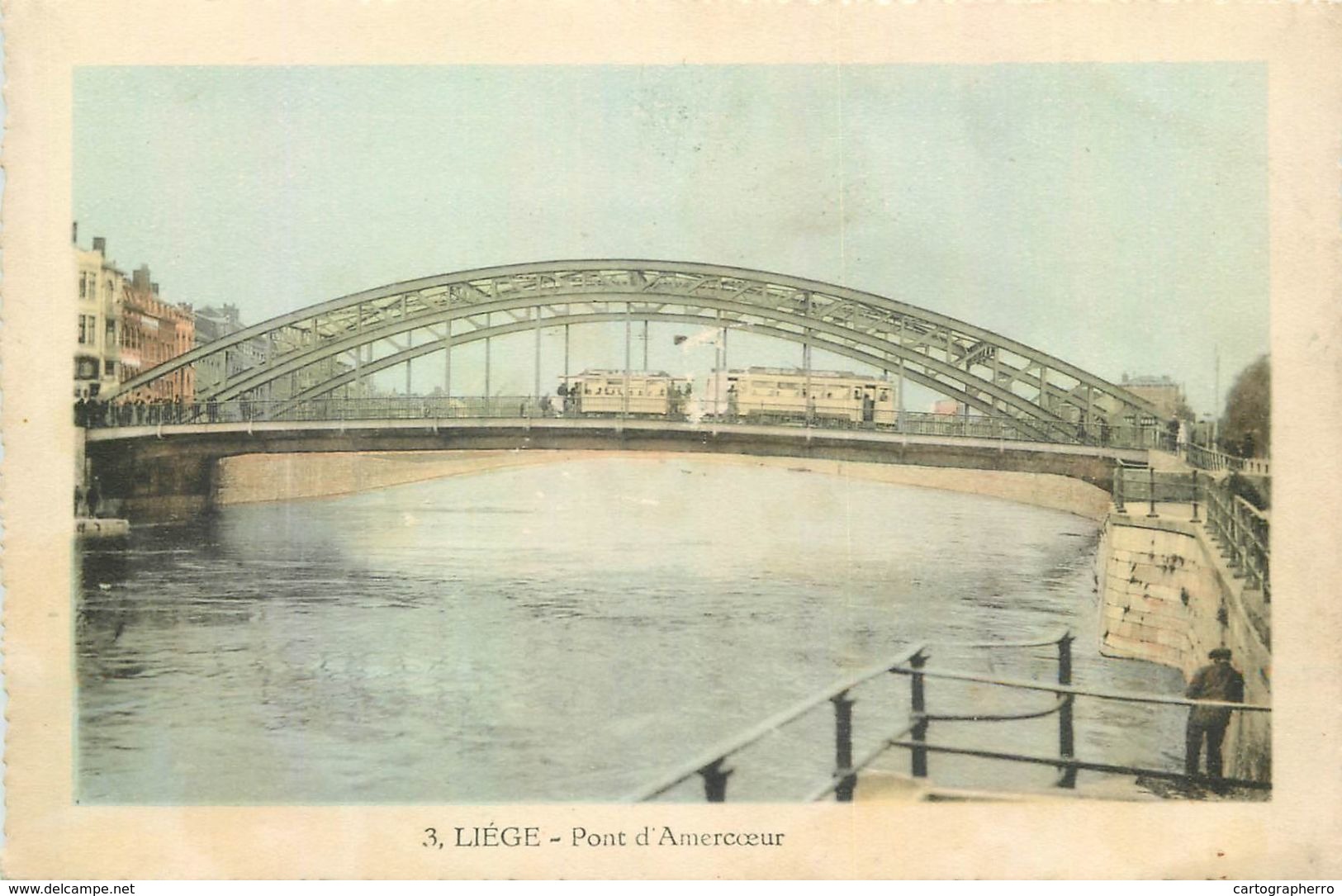 D1072 Belgium Liege Pont Sur Ourthe - Liège