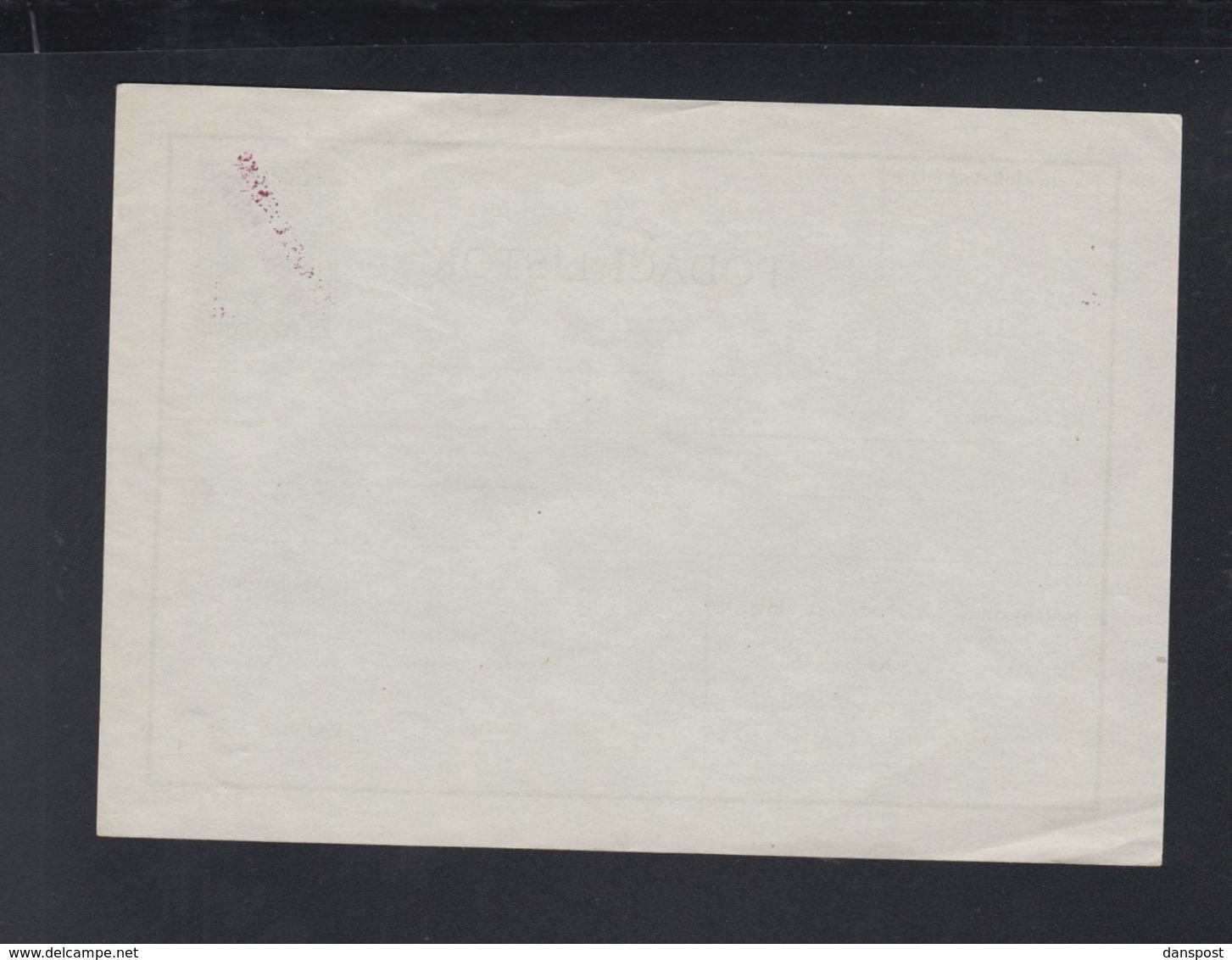 Czechoslovakia Stationery Podaci Listok Overprint On Slovakia - Enveloppes