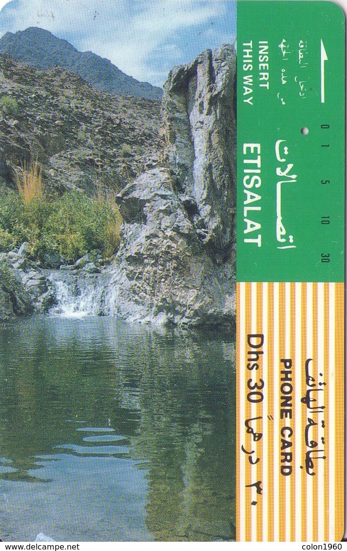 EMIRATOS ARABES UNIDOS. AE-ETI-TAM-0068. TAMURA. Fresh Water Pool. 1992. (182) - Ver. Arab. Emirate