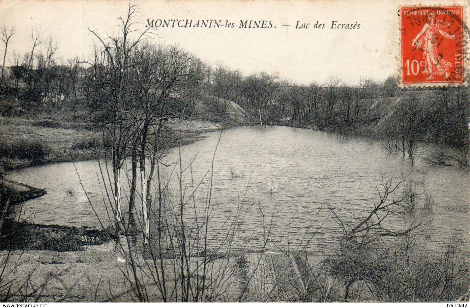 71. Montchanin Les Mines. Lac Des écrasés - Autres & Non Classés