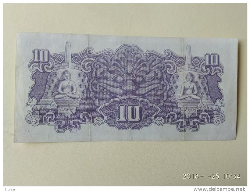 10 Rupiah 1944 - Giappone