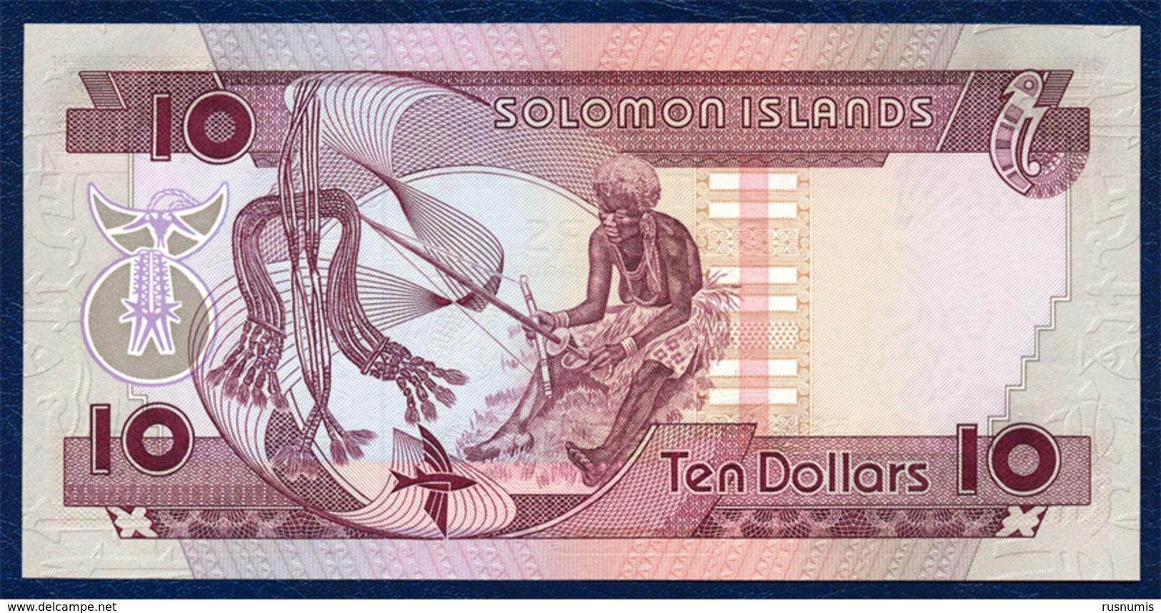 SOLOMON ISLANDS 10 DOLLARS P-15 1986 UNC - Salomons