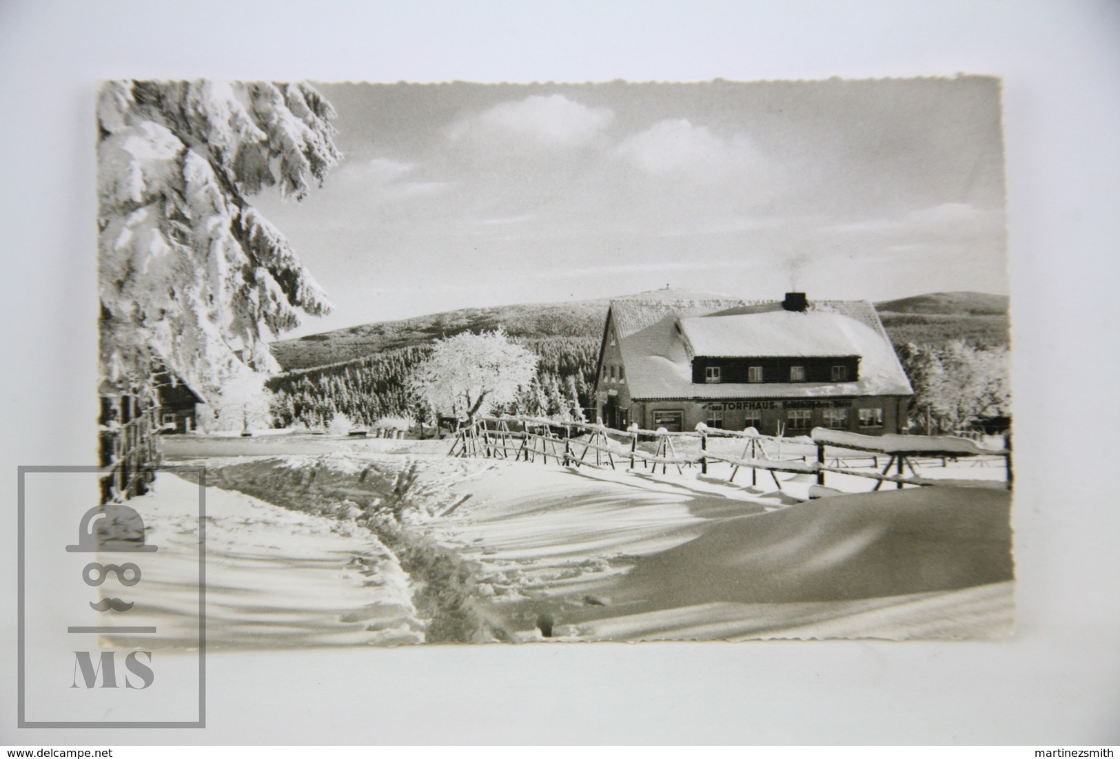 Real Photo Postcard Germany - Winter Landscape - Torfhaus Im Oberharz - Clausthal-Zellerfeld