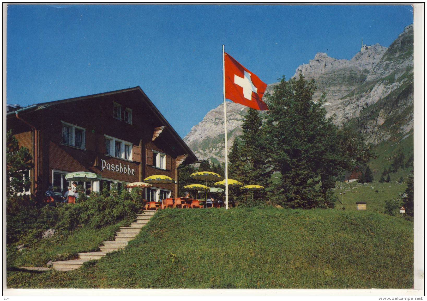 SCHWÄGALP GASTHAUS PASSHÖHE MIT SÄNTIS - Saentis