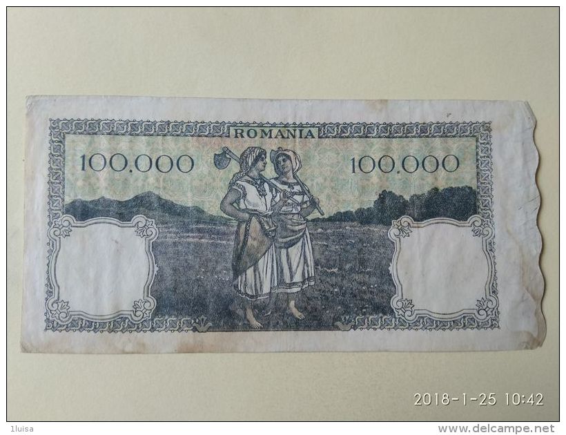 100000 Lei 1946 - Rumania