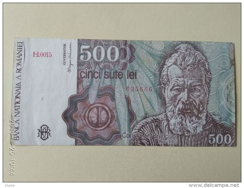 500 Lei 1991 - Romania