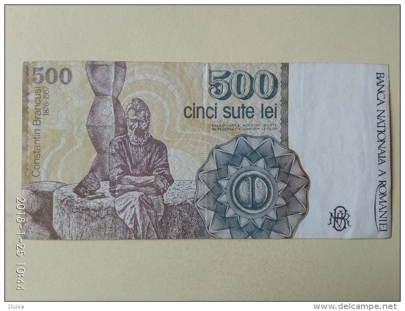 500 Lei 1991 - Romania