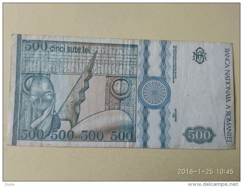 500 Lei 1992 - Romania