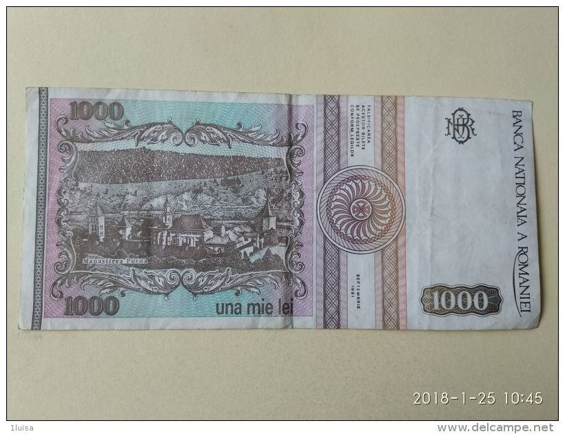 1000 Lei 1994 - Rumania