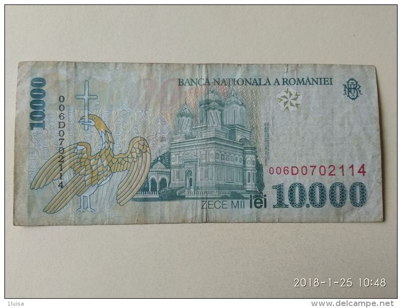 10000 Lei 2000 - Romania