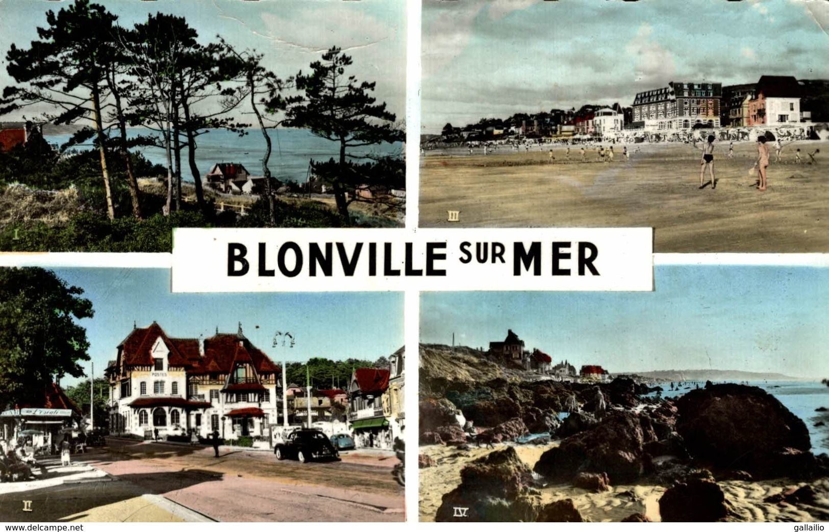 BLONVILLE SUR MER CPSM MULTIVUE - Autres & Non Classés