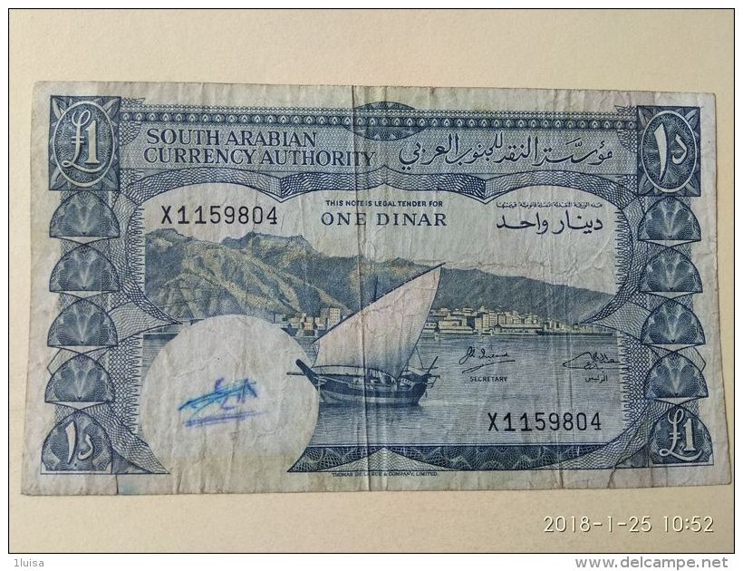 1 Dinaro 1964 - Arabia Saudita