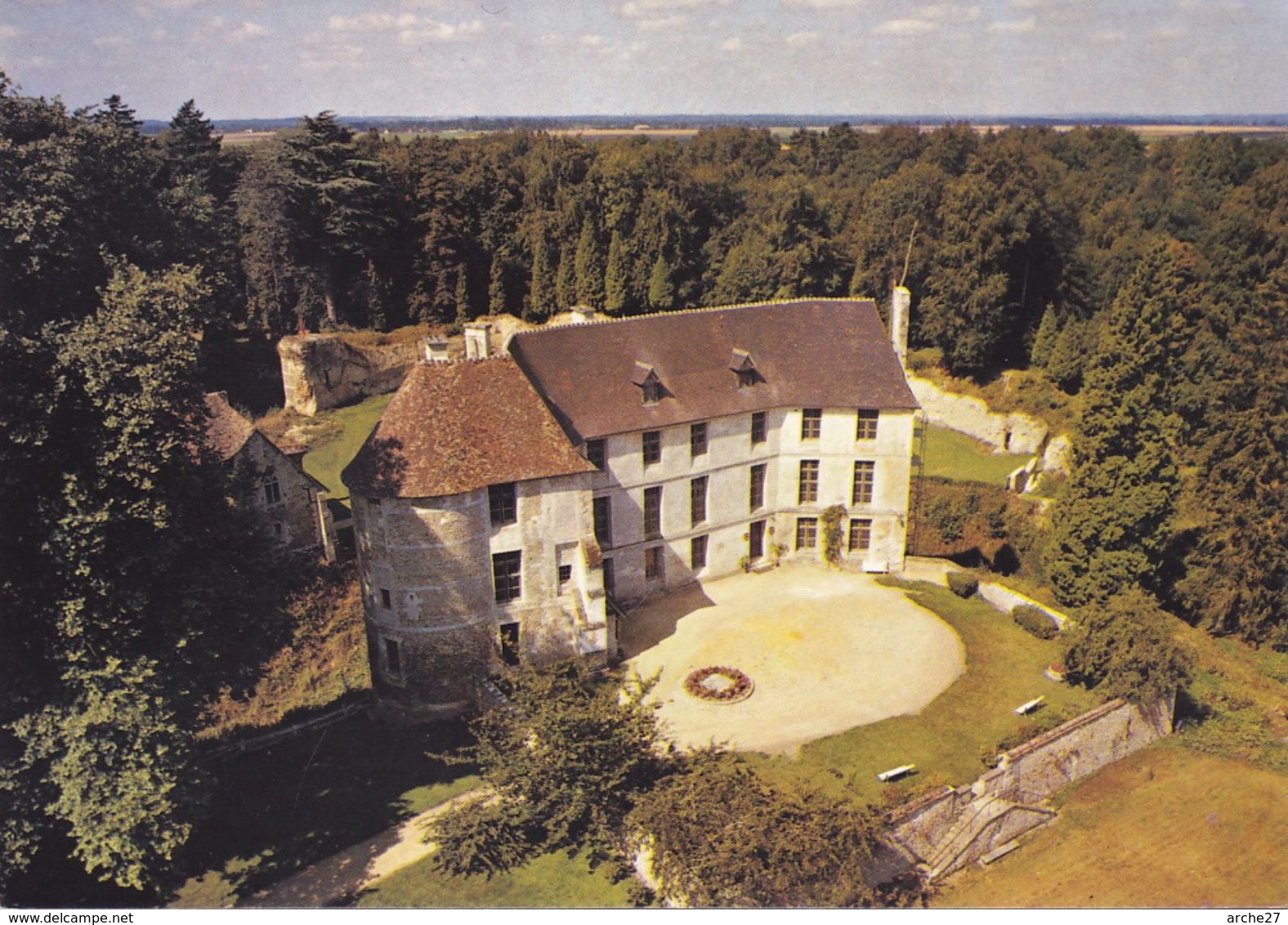 CPA - CPSM - 27 - HARCOURT - Château - GF.21556 - Harcourt